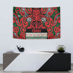 Aotearoa Iwi Tuhoe Tapestry Maori Wharenui House Tribal Pattern