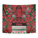 Aotearoa Iwi Tuhoe Tapestry Maori Wharenui House Tribal Pattern