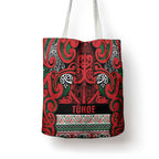 Aotearoa Iwi Tuhoe Tote Bag Maori Wharenui House Tribal Pattern