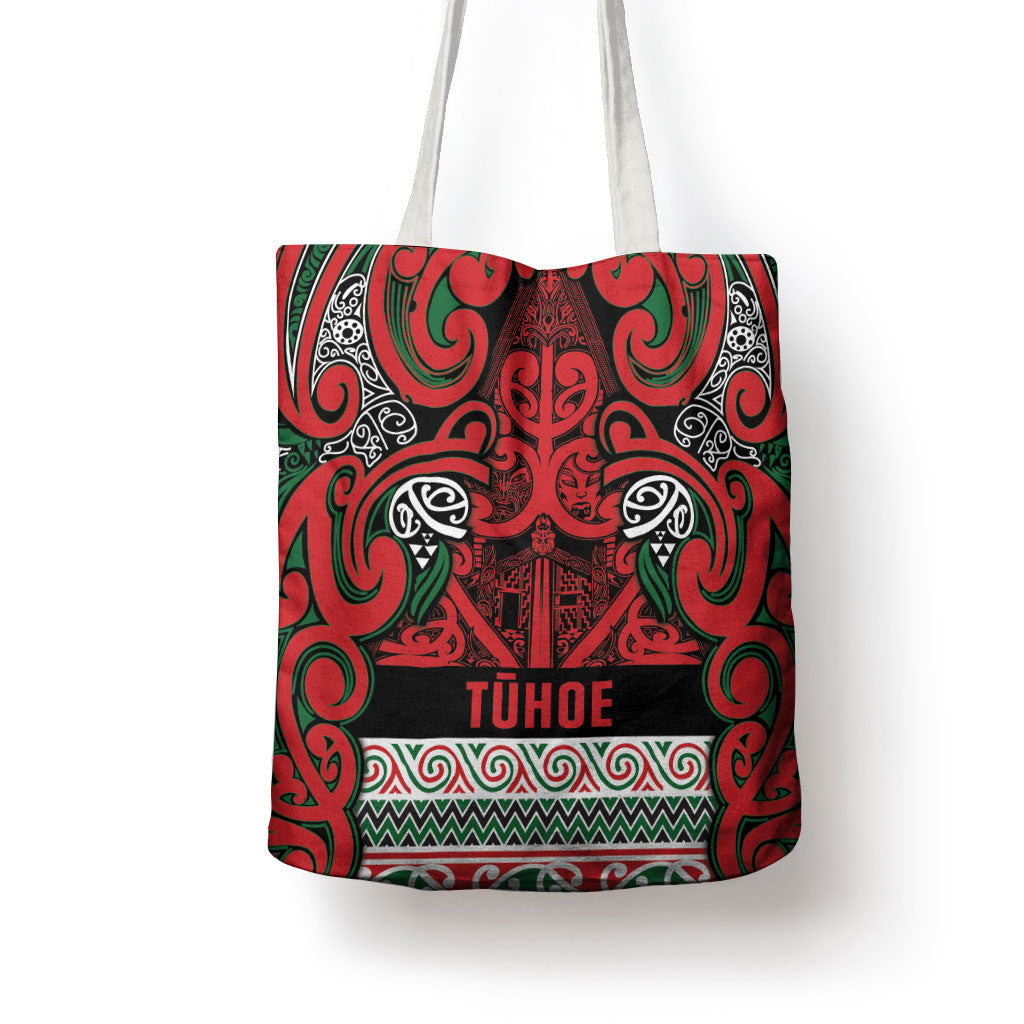 Aotearoa Iwi Tuhoe Tote Bag Maori Wharenui House Tribal Pattern