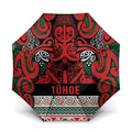 Aotearoa Iwi Tuhoe Umbrella Maori Wharenui House Tribal Pattern