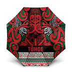 Aotearoa Iwi Tuhoe Umbrella Maori Wharenui House Tribal Pattern