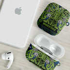 Aotearoa Iwi Whakatohea AirPods Case Maori Wharenui House Tribal Pattern