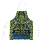 Aotearoa Iwi Whakatohea Apron Maori Wharenui House Tribal Pattern