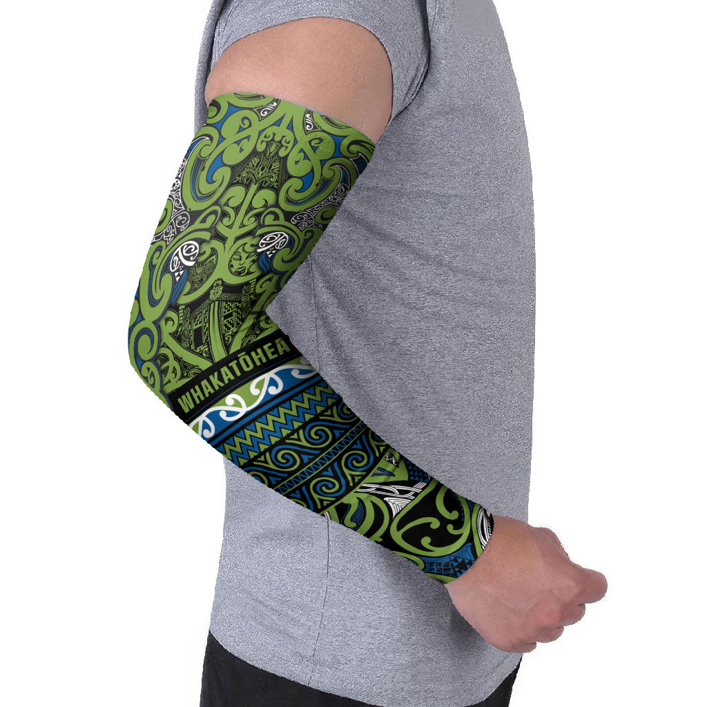 Aotearoa Iwi Whakatohea Arm Sleeves Maori Wharenui House Tribal Pattern