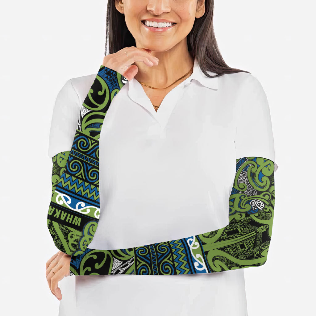 Aotearoa Iwi Whakatohea Arm Sleeves Maori Wharenui House Tribal Pattern