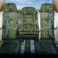 Aotearoa Iwi Whakatohea Back Car Seat Cover Maori Wharenui House Tribal Pattern