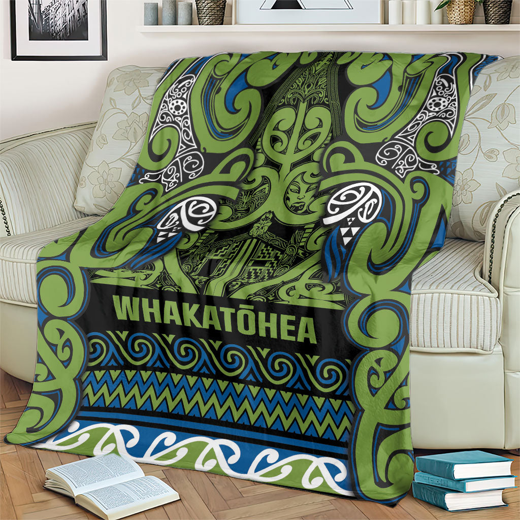 Aotearoa Iwi Whakatohea Blanket Maori Wharenui House Tribal Pattern