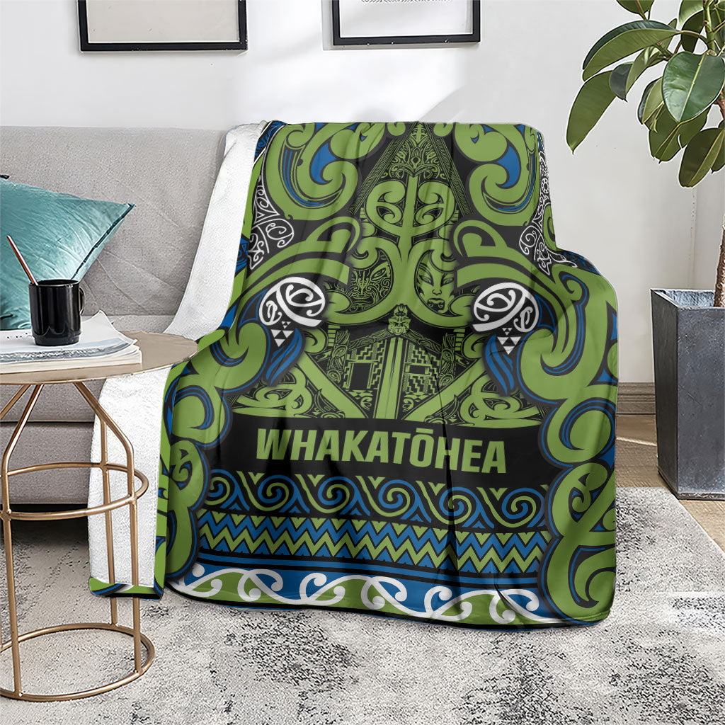 Aotearoa Iwi Whakatohea Blanket Maori Wharenui House Tribal Pattern
