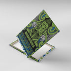 Aotearoa Iwi Whakatohea Canvas Wall Art Maori Wharenui House Tribal Pattern