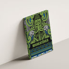 Aotearoa Iwi Whakatohea Canvas Wall Art Maori Wharenui House Tribal Pattern