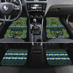 Aotearoa Iwi Whakatohea Car Mats Maori Wharenui House Tribal Pattern