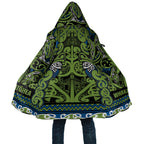 Aotearoa Iwi Whakatohea Cloak Maori Wharenui House Tribal Pattern