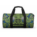 Aotearoa Iwi Whakatohea Duffle Bag Maori Wharenui House Tribal Pattern