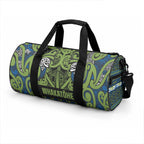 Aotearoa Iwi Whakatohea Duffle Bag Maori Wharenui House Tribal Pattern