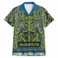 Aotearoa Iwi Whakatohea Hawaiian Shirt Maori Wharenui House Tribal Pattern
