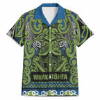 Aotearoa Iwi Whakatohea Hawaiian Shirt Maori Wharenui House Tribal Pattern