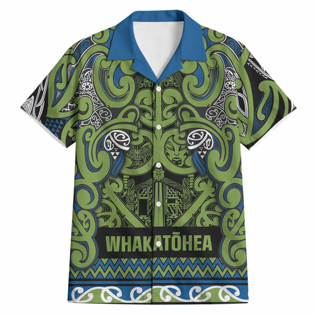 Aotearoa Iwi Whakatohea Hawaiian Shirt Maori Wharenui House Tribal Pattern