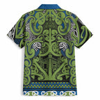 Aotearoa Iwi Whakatohea Hawaiian Shirt Maori Wharenui House Tribal Pattern