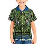 Aotearoa Iwi Whakatohea Hawaiian Shirt Maori Wharenui House Tribal Pattern