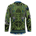 Aotearoa Iwi Whakatohea Hockey Jersey Maori Wharenui House Tribal Pattern
