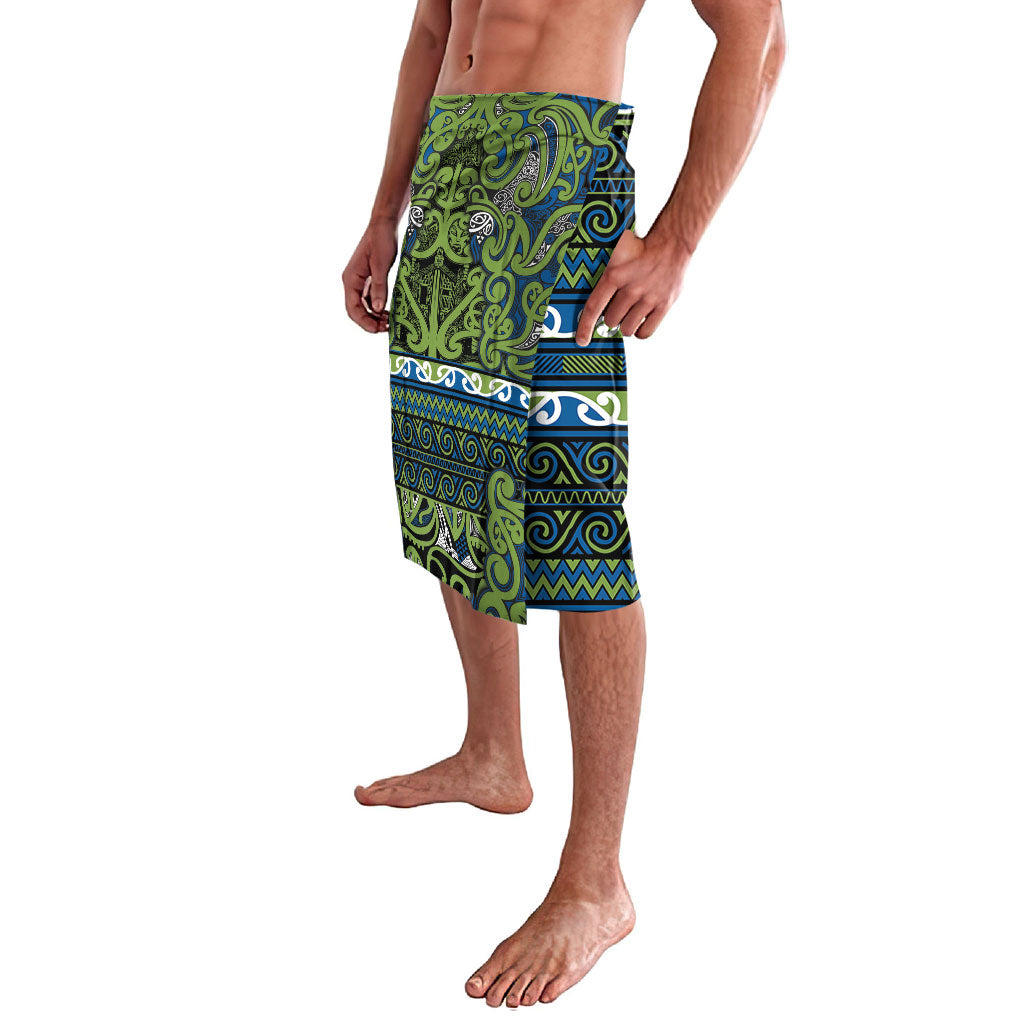 Aotearoa Iwi Whakatohea Lavalava Maori Wharenui House Tribal Pattern