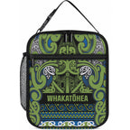Aotearoa Iwi Whakatohea Lunch Bag Maori Wharenui House Tribal Pattern