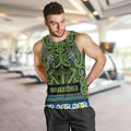 Aotearoa Iwi Whakatohea Men Tank Top Maori Wharenui House Tribal Pattern