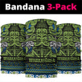 Aotearoa Iwi Whakatohea Neck Gaiter Maori Wharenui House Tribal Pattern