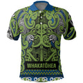 Aotearoa Iwi Whakatohea Polo Shirt Maori Wharenui House Tribal Pattern
