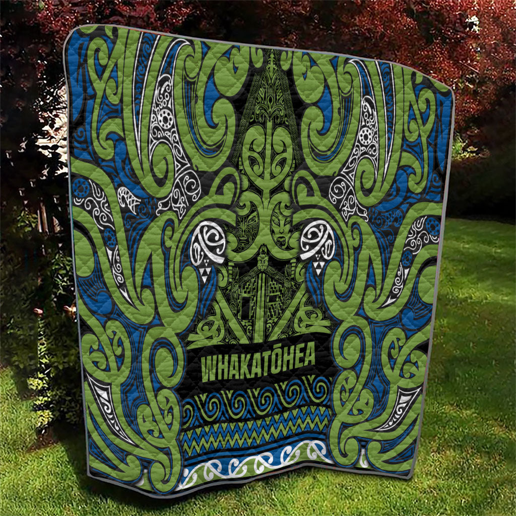 Aotearoa Iwi Whakatohea Quilt Maori Wharenui House Tribal Pattern