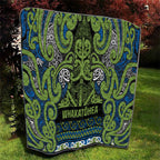 Aotearoa Iwi Whakatohea Quilt Maori Wharenui House Tribal Pattern