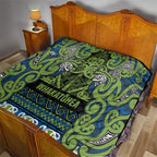 Aotearoa Iwi Whakatohea Quilt Maori Wharenui House Tribal Pattern