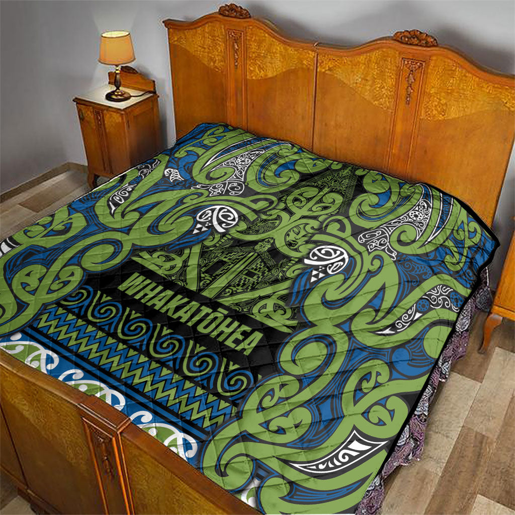 Aotearoa Iwi Whakatohea Quilt Maori Wharenui House Tribal Pattern