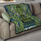 Aotearoa Iwi Whakatohea Quilt Maori Wharenui House Tribal Pattern