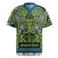 Aotearoa Iwi Whakatohea Rugby Jersey Maori Wharenui House Tribal Pattern