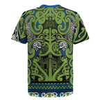 Aotearoa Iwi Whakatohea Rugby Jersey Maori Wharenui House Tribal Pattern