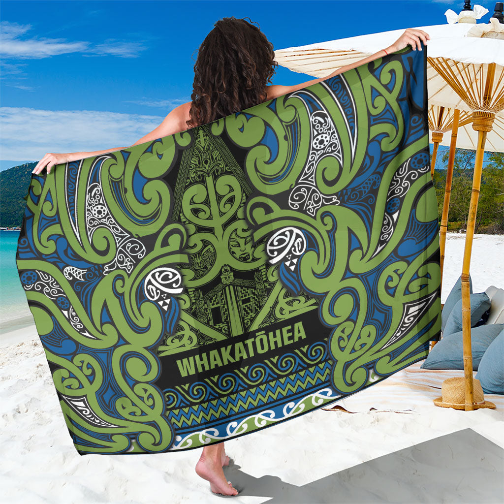 Aotearoa Iwi Whakatohea Sarong Maori Wharenui House Tribal Pattern