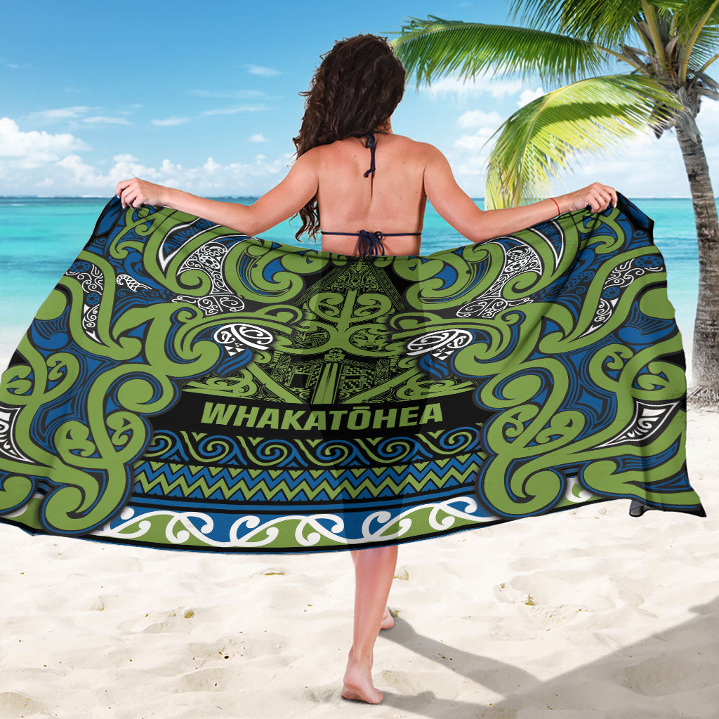 Aotearoa Iwi Whakatohea Sarong Maori Wharenui House Tribal Pattern