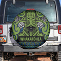 Aotearoa Iwi Whakatohea Spare Tire Cover Maori Wharenui House Tribal Pattern