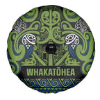 Aotearoa Iwi Whakatohea Spare Tire Cover Maori Wharenui House Tribal Pattern