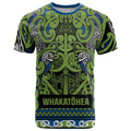 Aotearoa Iwi Whakatohea T Shirt Maori Wharenui House Tribal Pattern