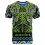 Aotearoa Iwi Whakatohea T Shirt Maori Wharenui House Tribal Pattern
