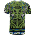 Aotearoa Iwi Whakatohea T Shirt Maori Wharenui House Tribal Pattern