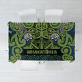 Aotearoa Iwi Whakatohea Tablecloth Maori Wharenui House Tribal Pattern