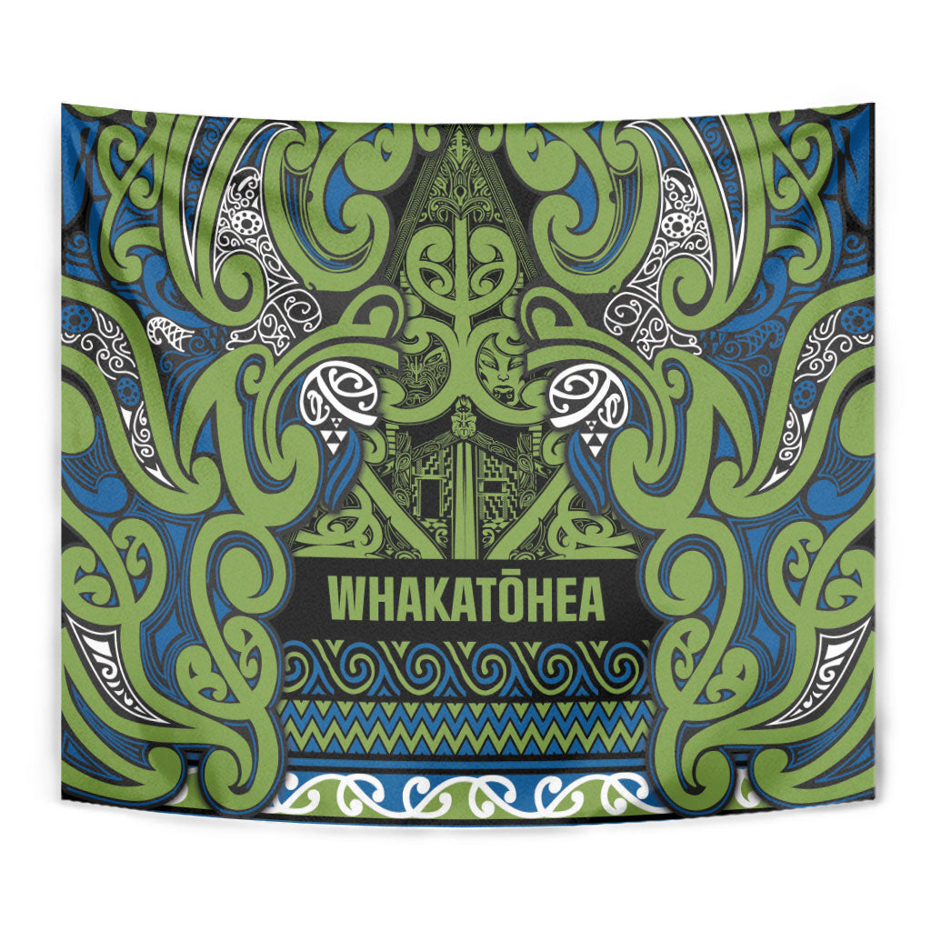 Aotearoa Iwi Whakatohea Tapestry Maori Wharenui House Tribal Pattern