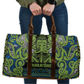 Aotearoa Iwi Whakatohea Travel Bag Maori Wharenui House Tribal Pattern