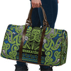 Aotearoa Iwi Whakatohea Travel Bag Maori Wharenui House Tribal Pattern