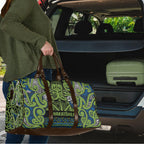 Aotearoa Iwi Whakatohea Travel Bag Maori Wharenui House Tribal Pattern