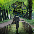 Aotearoa Iwi Whakatohea Umbrella Maori Wharenui House Tribal Pattern